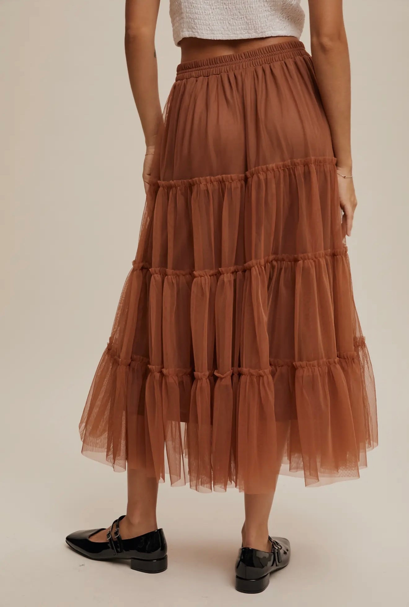 Rodeo Rebellion Tulle Midi Skirt