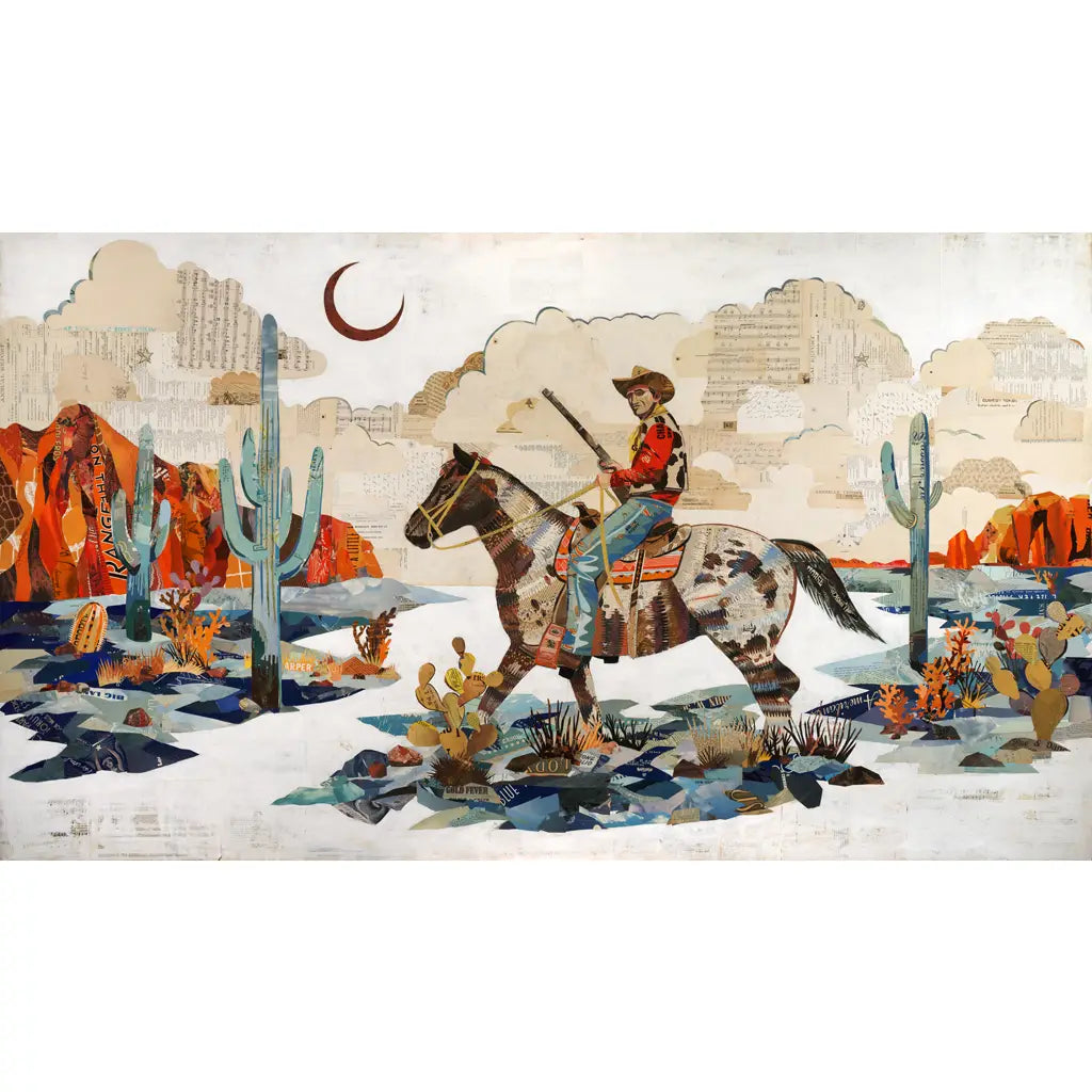 Wrangler Wall Art | Night Scout Unframed