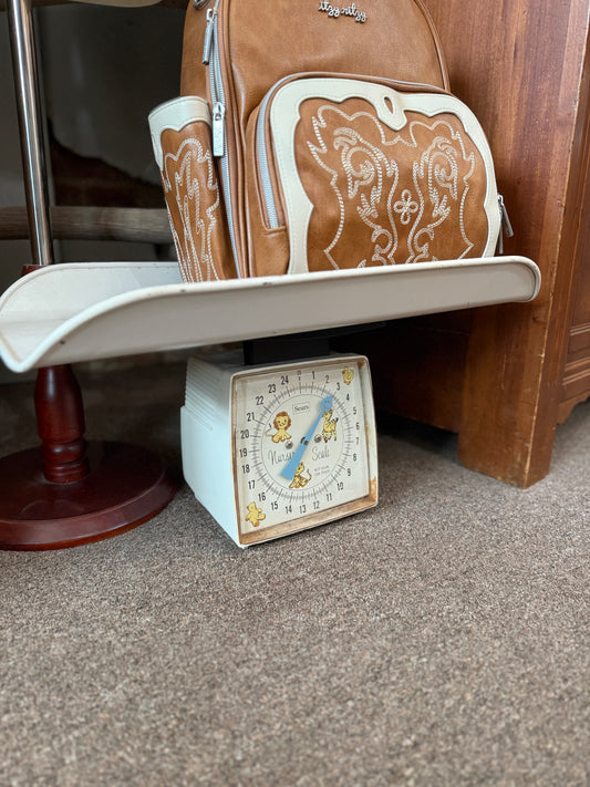 Vintage Sears Baby Scale