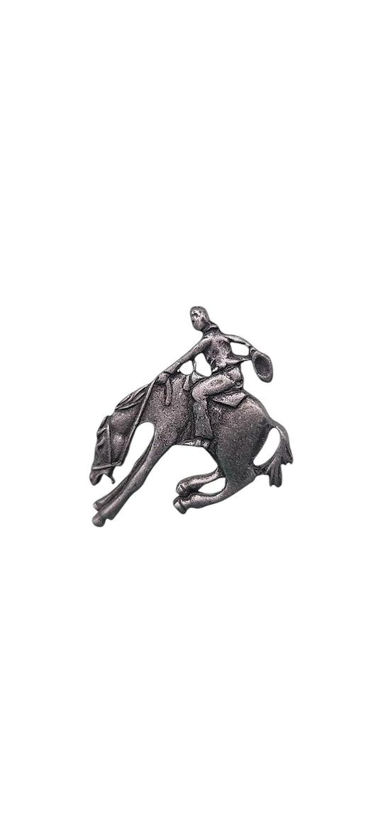 Vintage Bronc Cowboy Pin