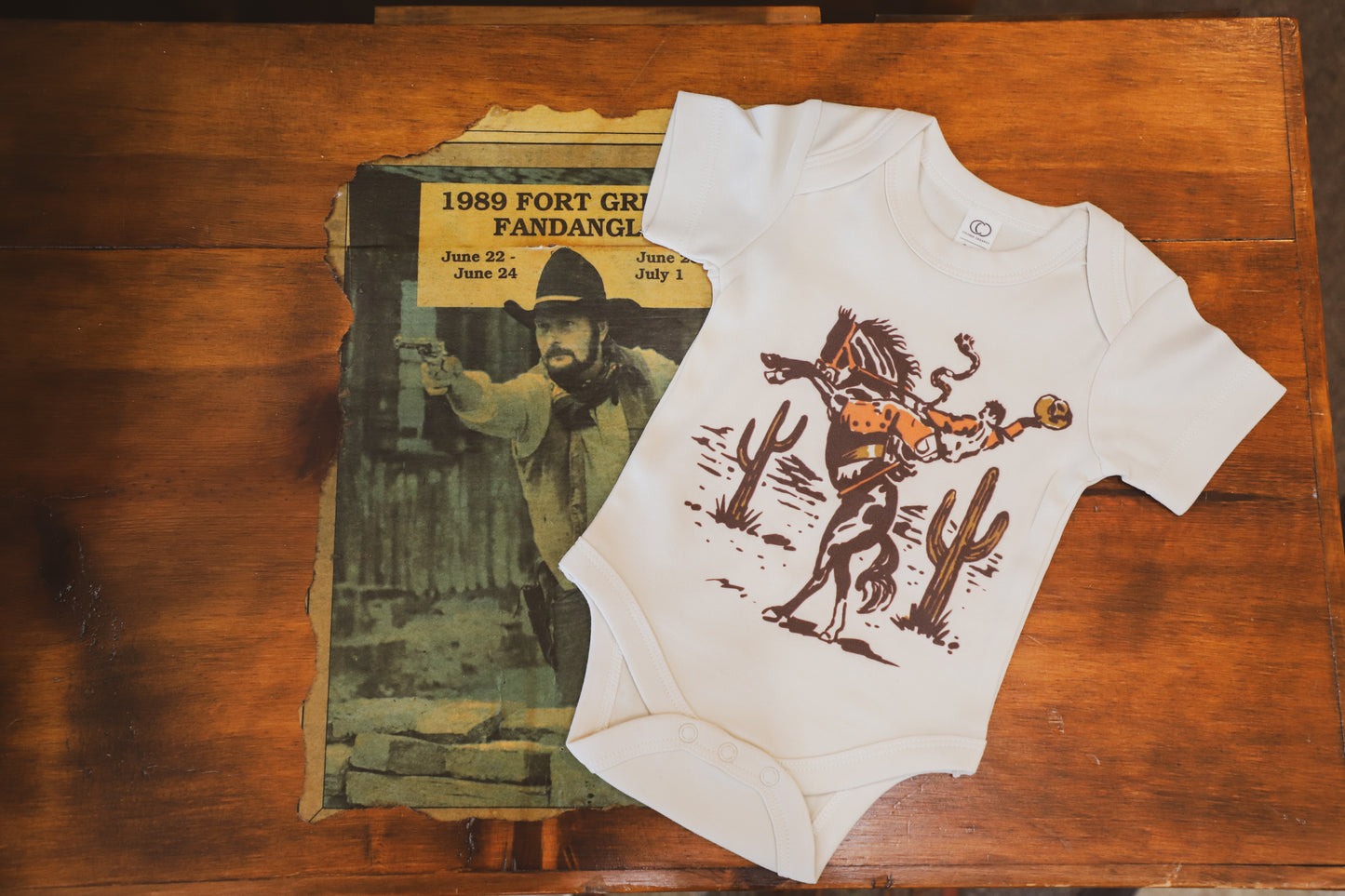 Desert Cowboy Onesie