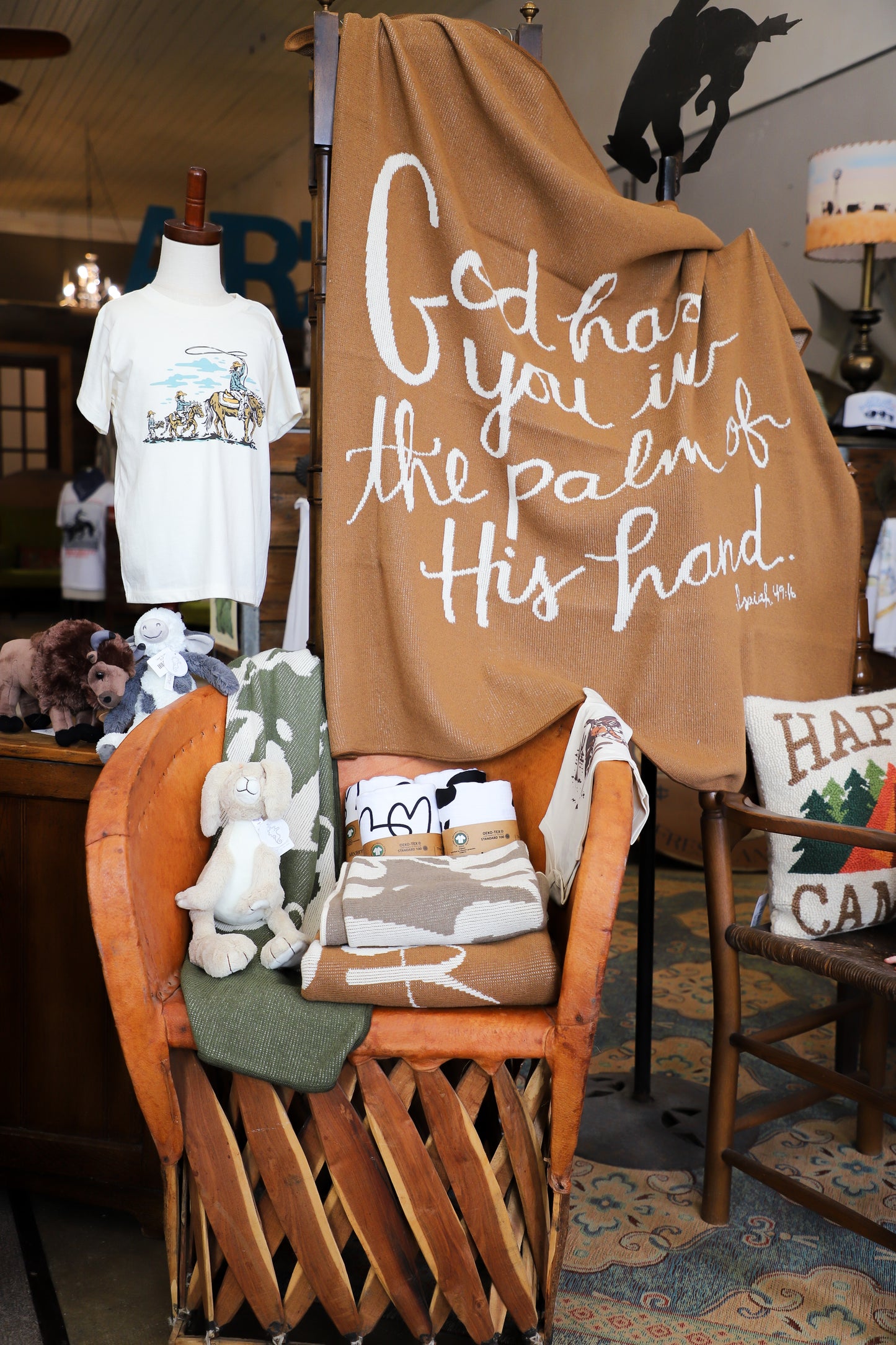 MADE IN THE USA child’s blanket