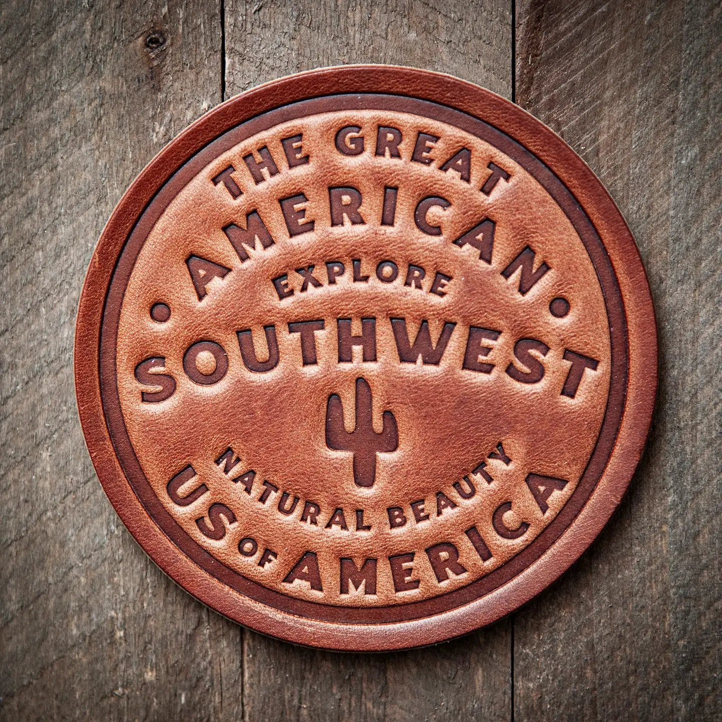 Sugarhouse Leather Coasters