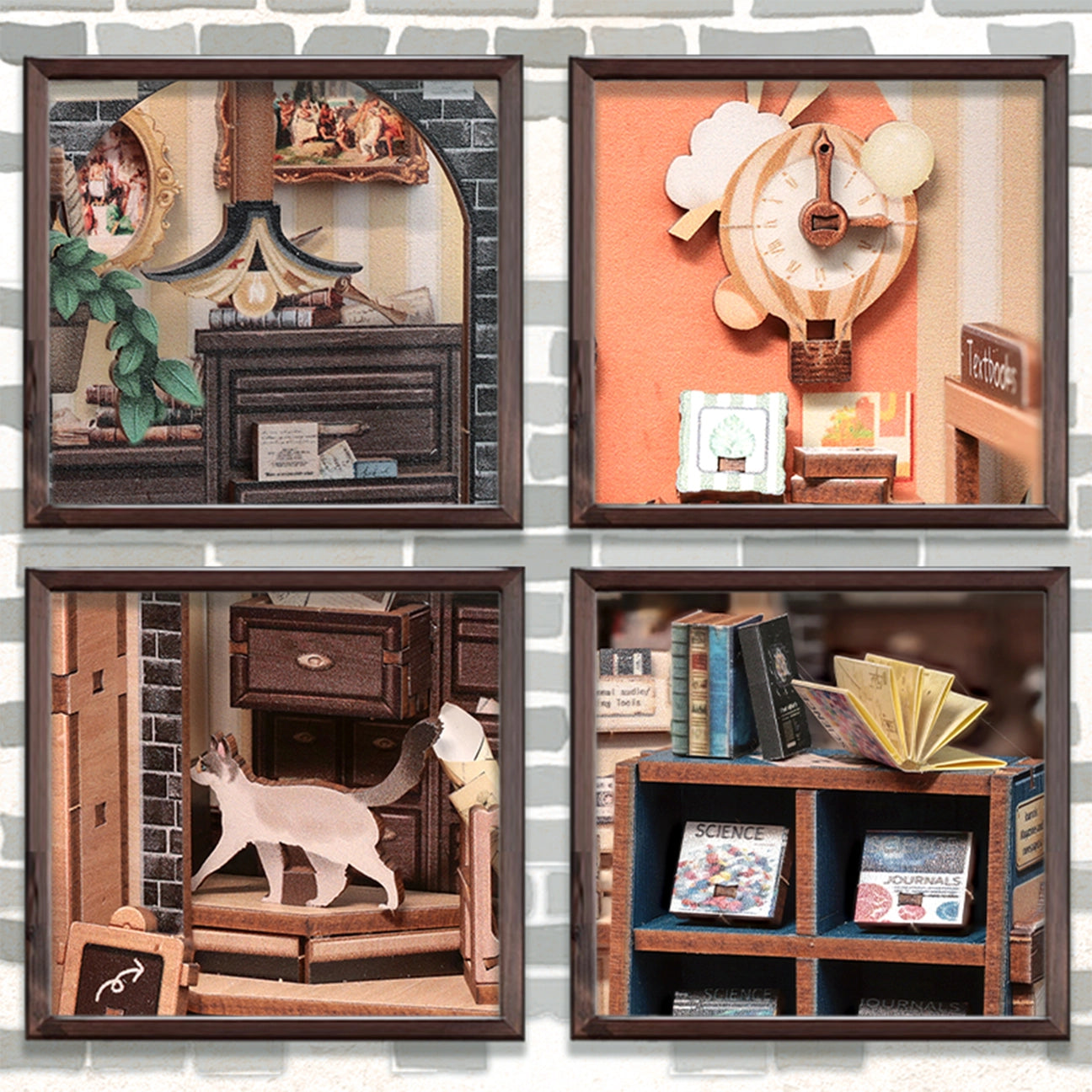 Diy Book Nook Kit: the Scholar's Bookstore