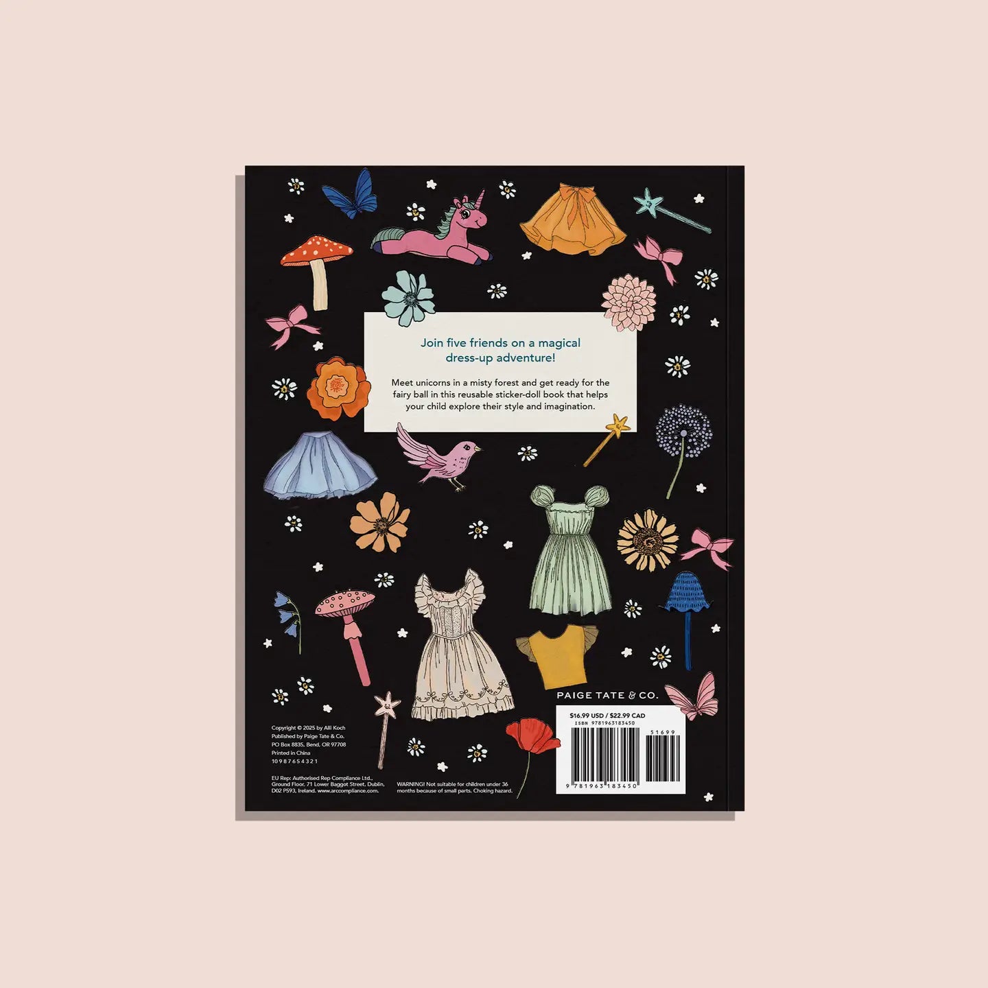 Fairies and Unicorn Sticker book