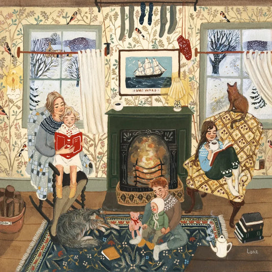 Snowed In 8x8 Art Print