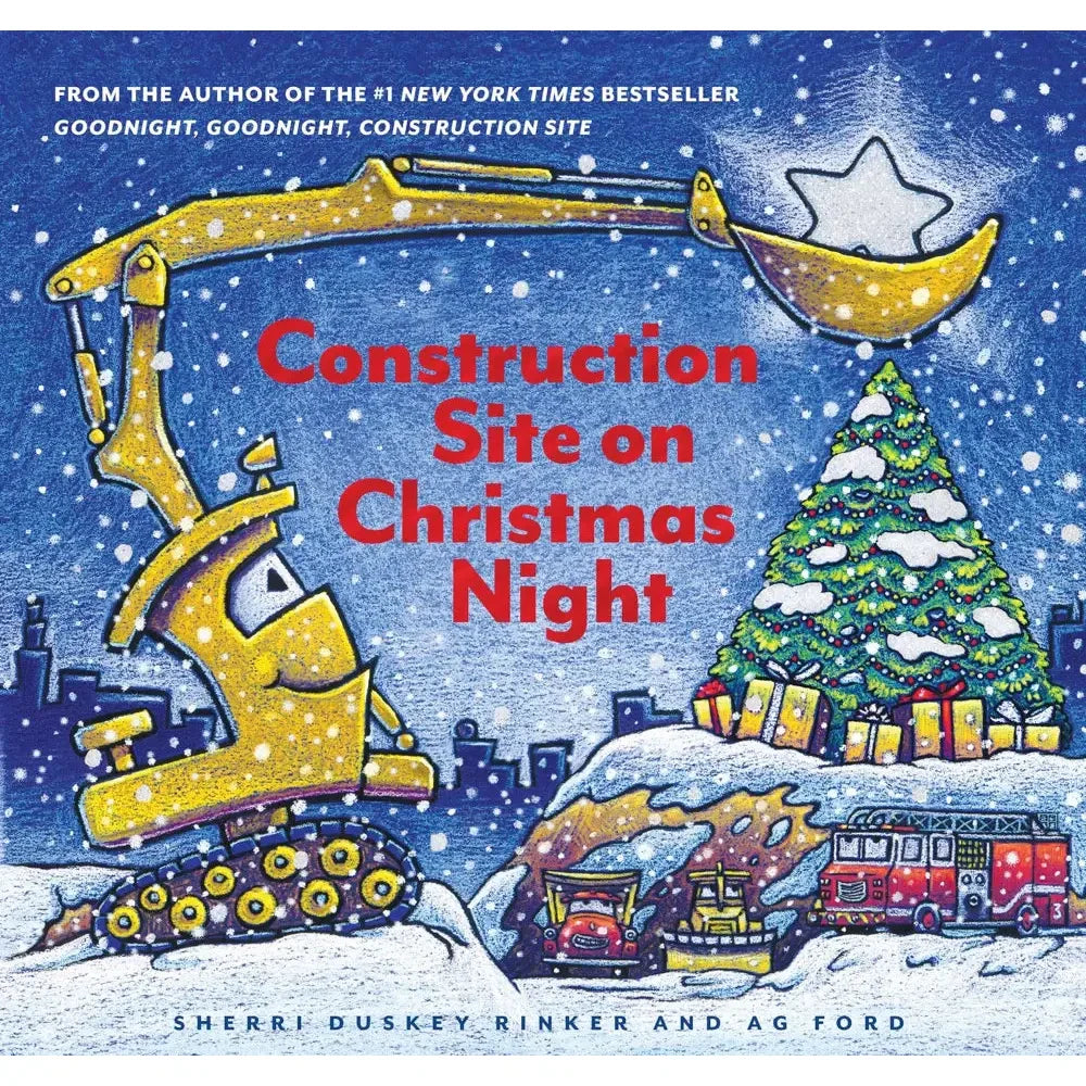 Construction Site On Christmas Night Book
