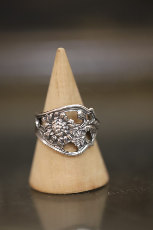 Flower Spoon Ring