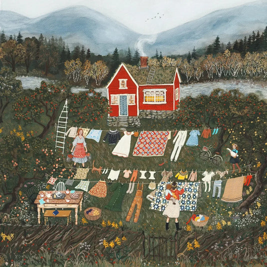 At Brambly Hedge 10x10 Art Print